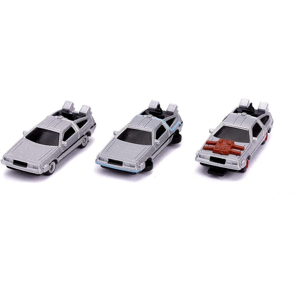 Back To The Future Nano 3-Pack Die-Cast Cars Oficial