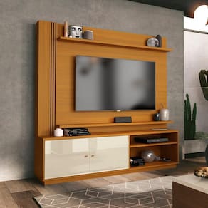 Estante Home para Tv até 65 Polegadas 2 Portas Ripado Portugal