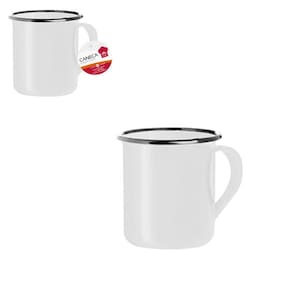 Caneca Esmaltada 150ml Art House