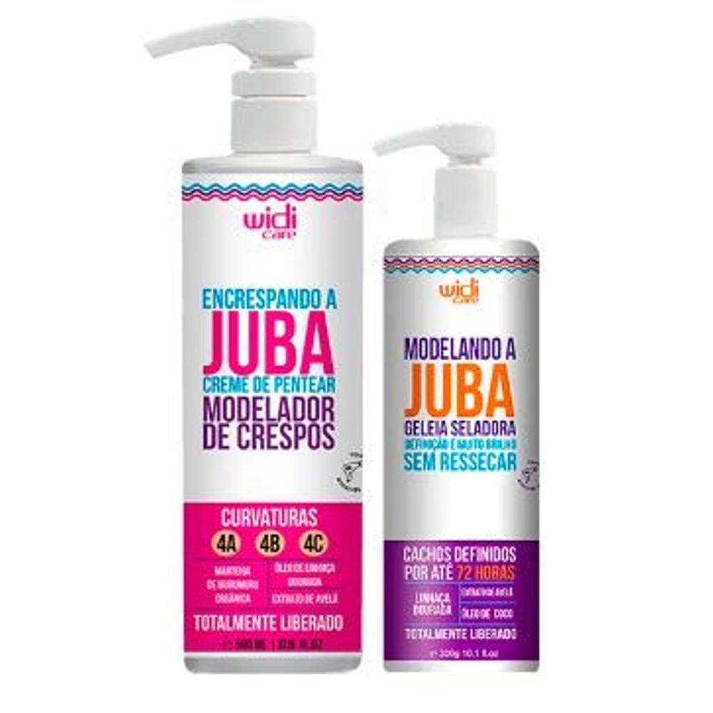 Encrespando A Juba - Geleia Modeladora Widi Care