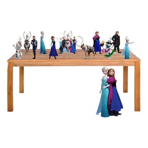 Kit Displays De Mesa Grande Frozen Decoração Festa