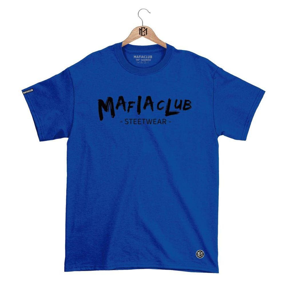Camiseta Mafiaclub Gola Redonda Estampa MAFIACLUB 2 Streetwear fio 30.1 Penteado