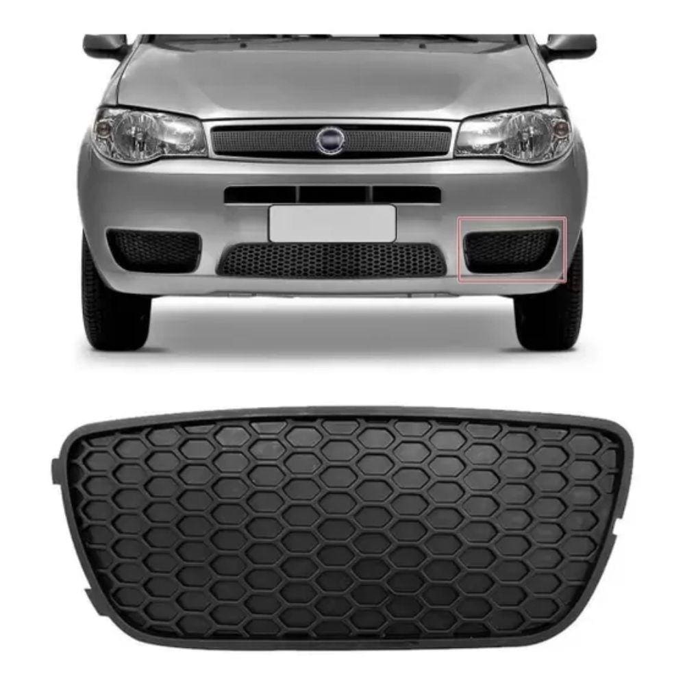 Grade Parachoque Palio Siena Weekend G3 2004 05 06 2007 Sem Furo de Milha