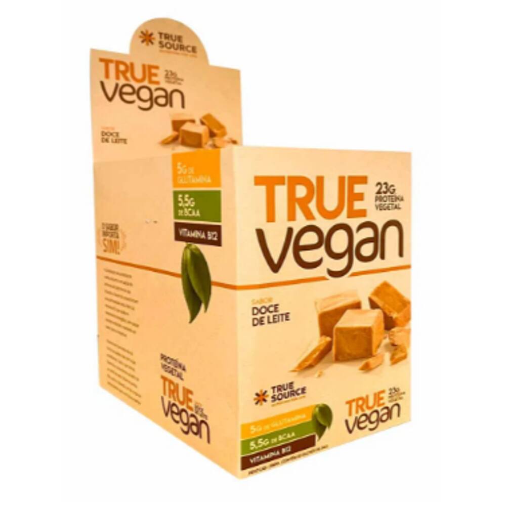 Proteína True Vegan Doce de Leite 34g True Source 10 Sachês