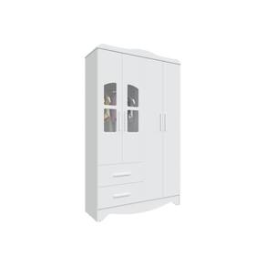 Guarda Roupa Bebê Moveis Peroba Lisi 04 portas MDF