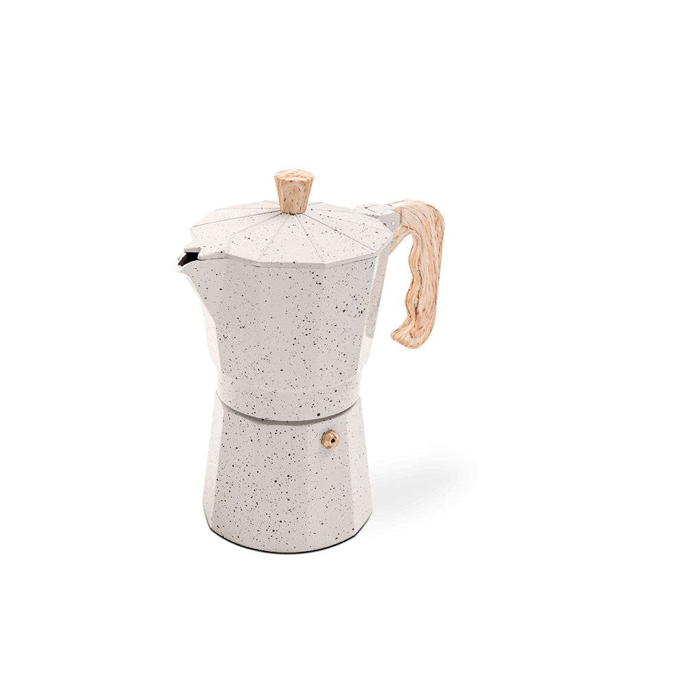 Cafeteira Italiana Brinox Verona 6 Xícaras 300 ml Vanilla