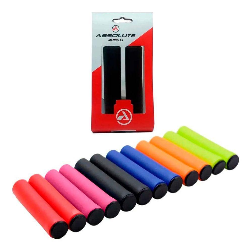 Manoplas De Guidão 22,2 X 135mm Nbr1 Grips Ciclismo Urbano Mtb Absolute