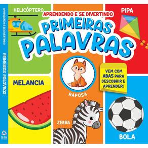 Livro Aprendendo e se Divertindo | Primeiras Palavras