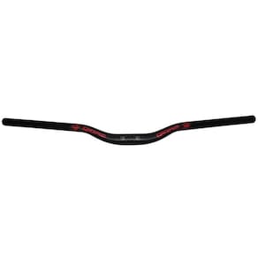 Guidão Gios Alumínio 31.8mm 700mm Bicicleta Preto / Vermelho