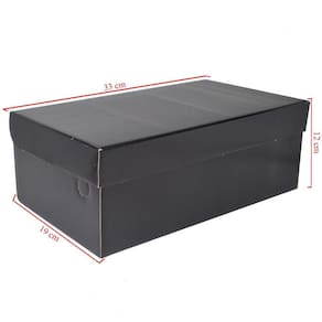 Caixa De Papelão Para Armazenar Calçados 50 Unidades Embalagens 33cm x 19cm x 12