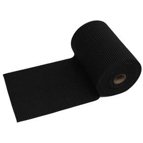 Tapete Antiderrapante em Rolo Tropical Preto 65cmx15m