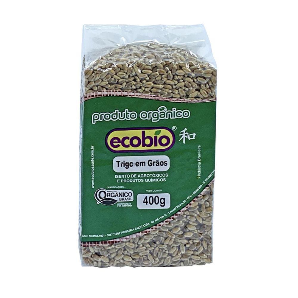 Trigo em Grãos Orgânico Ecobio 400g