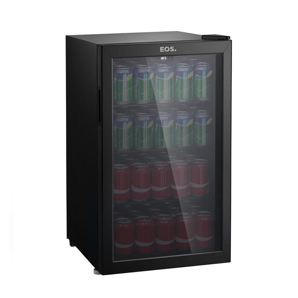 Refrigerador Expositor Vertical 124L Eco Gelo Preto EEV120P 220V - EOS