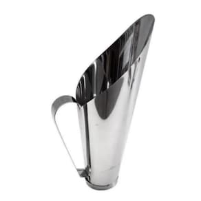 Kit 2 Conchas Medidor P/ Cereal / Grão / Ração - 750g Inox