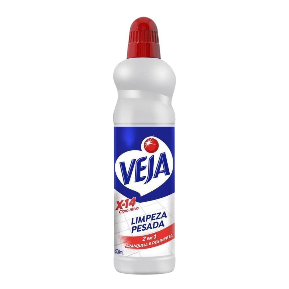 Limpador Desinfetante Limpeza Pesada Veja X-14 Frasco 500ml