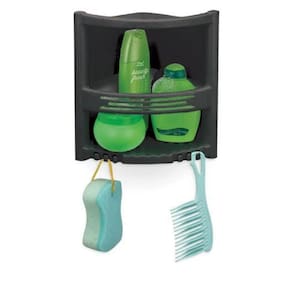 Porta Shampoo Cantoneira Cabe Tudo De Plástico- Nitron