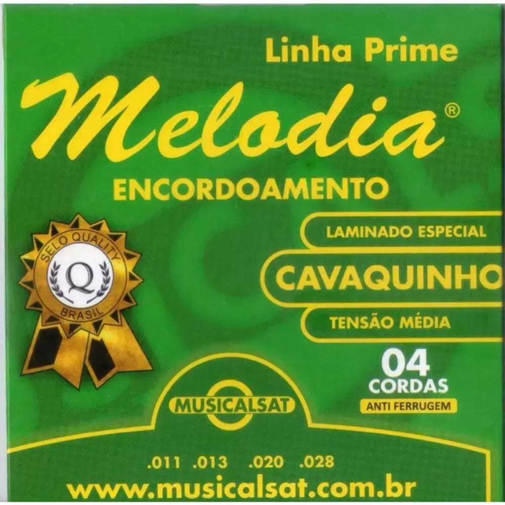 Encordoamento Melodia Cavaco 90E Laminado