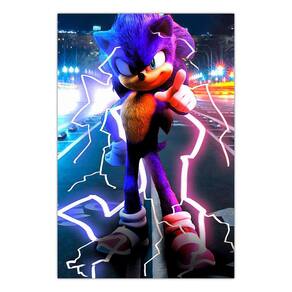 Superpôster cinema E séries - sonic 2 - O filme em Promoção na