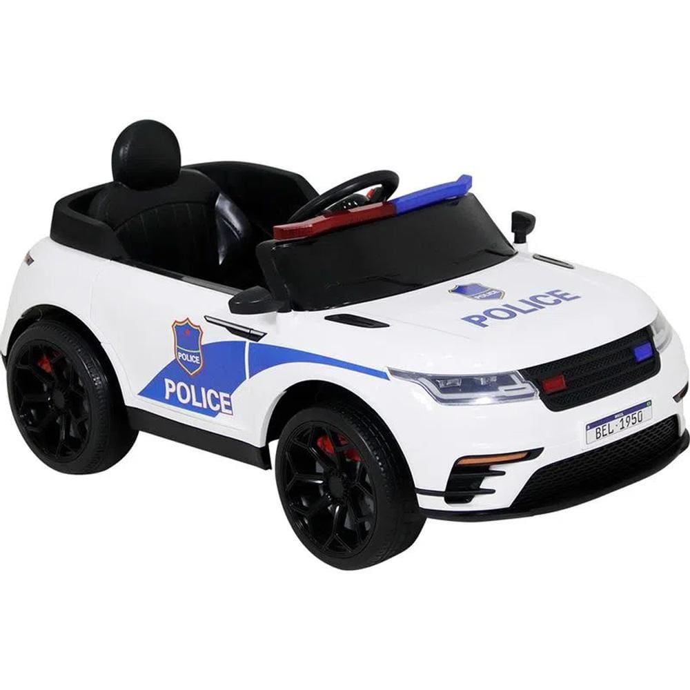 Mini carro de corrida policia art brink