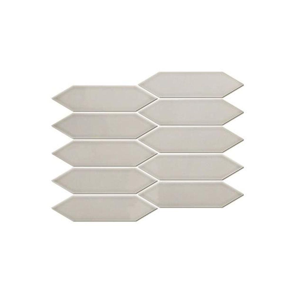 Mosaico Esmaltado Bold Six Gray 25,7x31,3cm 1 Peça