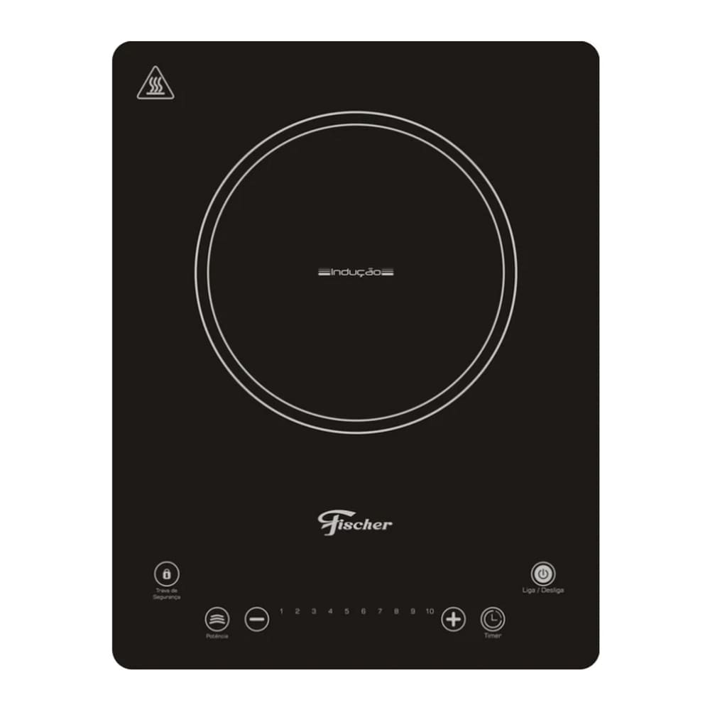 Fogao inducao um boca 220v Casas Bahia