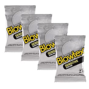 Kit 4 Pacotes Preservativo Blowtex Sensitive C/ 3 Unidades Cada