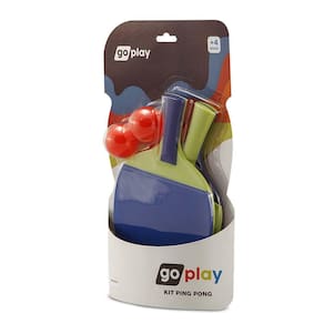 Go Play Kit Ping Pong com 2 Raquetes e Bolinha +3A Multikids - BR950