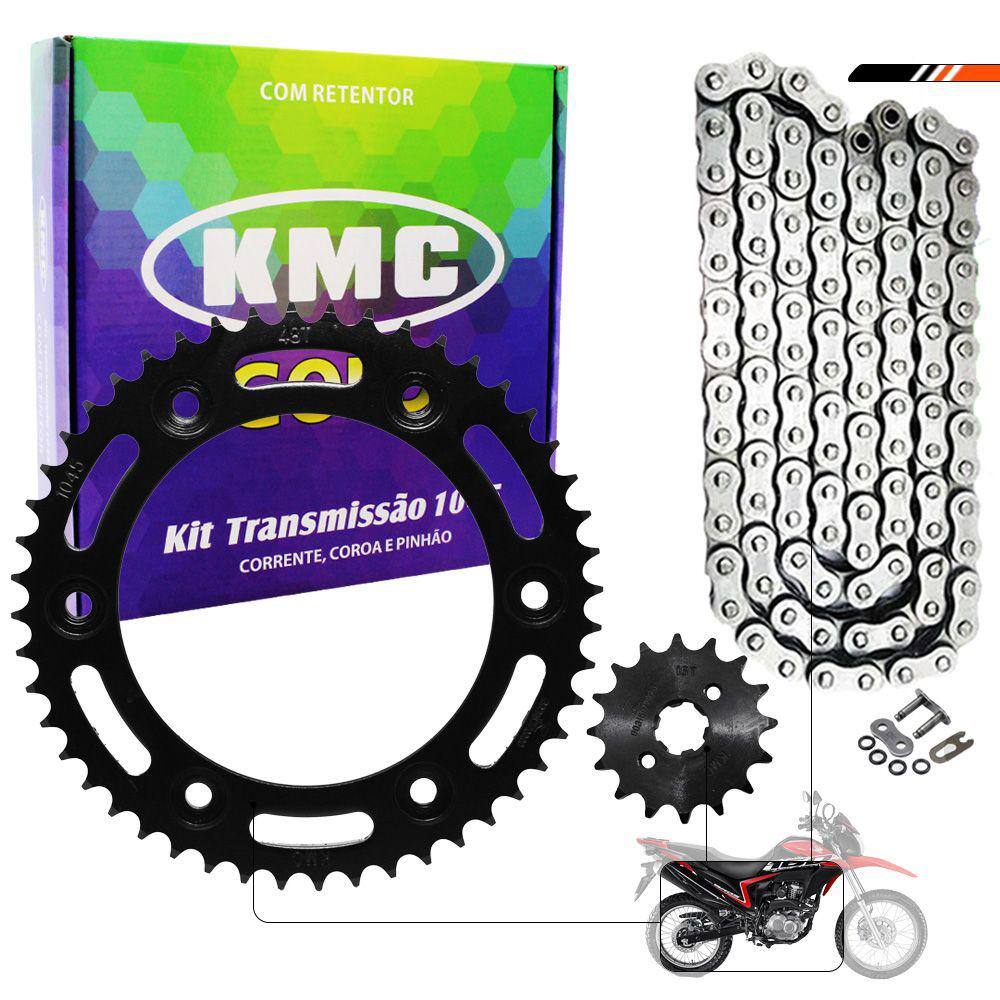 Kit Relação (Transmissão) Dafra Speed 150 (08-09)