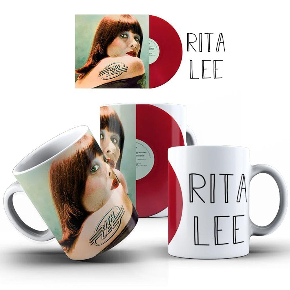 Caneca Capa do Disco Rita Lee