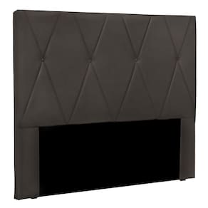 Cabeceira Casal 1,40m ávila Suede Cinza - Pallazio
