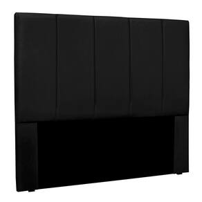 Cabeceira Solteiro 0,90m Sevilha Suede - Pallazio Cor Preto