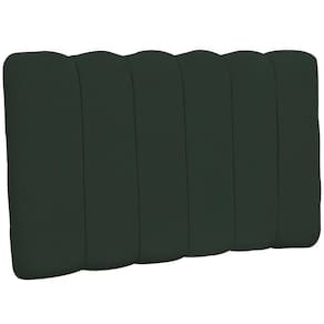 Cabeceira Cama Box Painel Solteiro 100 Cm Dubai W01 Linho Verde Musgo - Lyam Decor