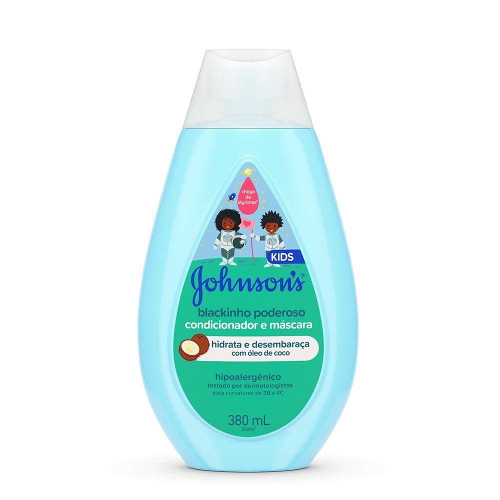 Condicionador Infantil Johnson`s Baby Blackinho Poderoso 380ml