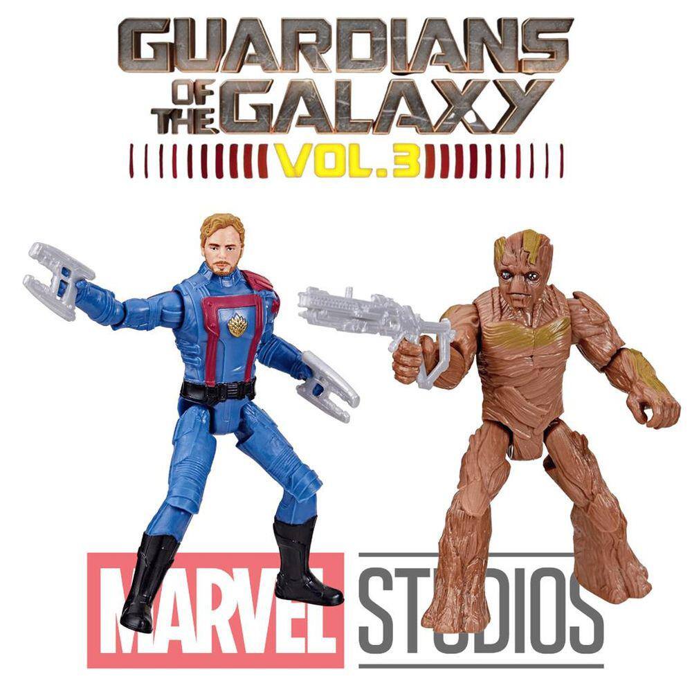 Boneco Guardiões Da Galáxia Vol. 3 F6660 Star Lord Hasbro