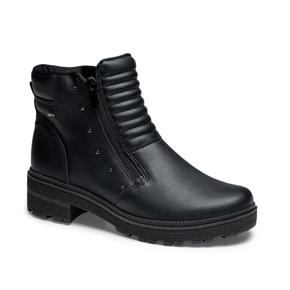 Bota Cano Baixo De Zíper Dakota G5653N