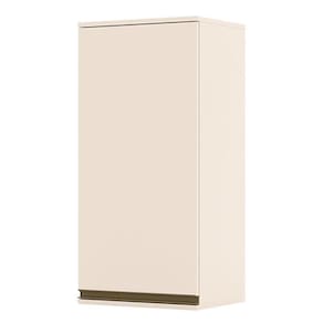 Armário Aéreo 1 Porta 40x83 cm Évelin Off White - Henn