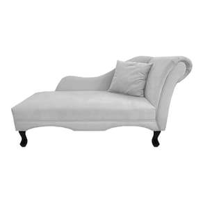 Recamier Divã Sofá Olivia Psicologia Consultório Corano Branco - LM DECOR