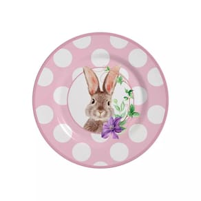 Conjunto de 6 Pratos de Sobremesa - Coelha Amy