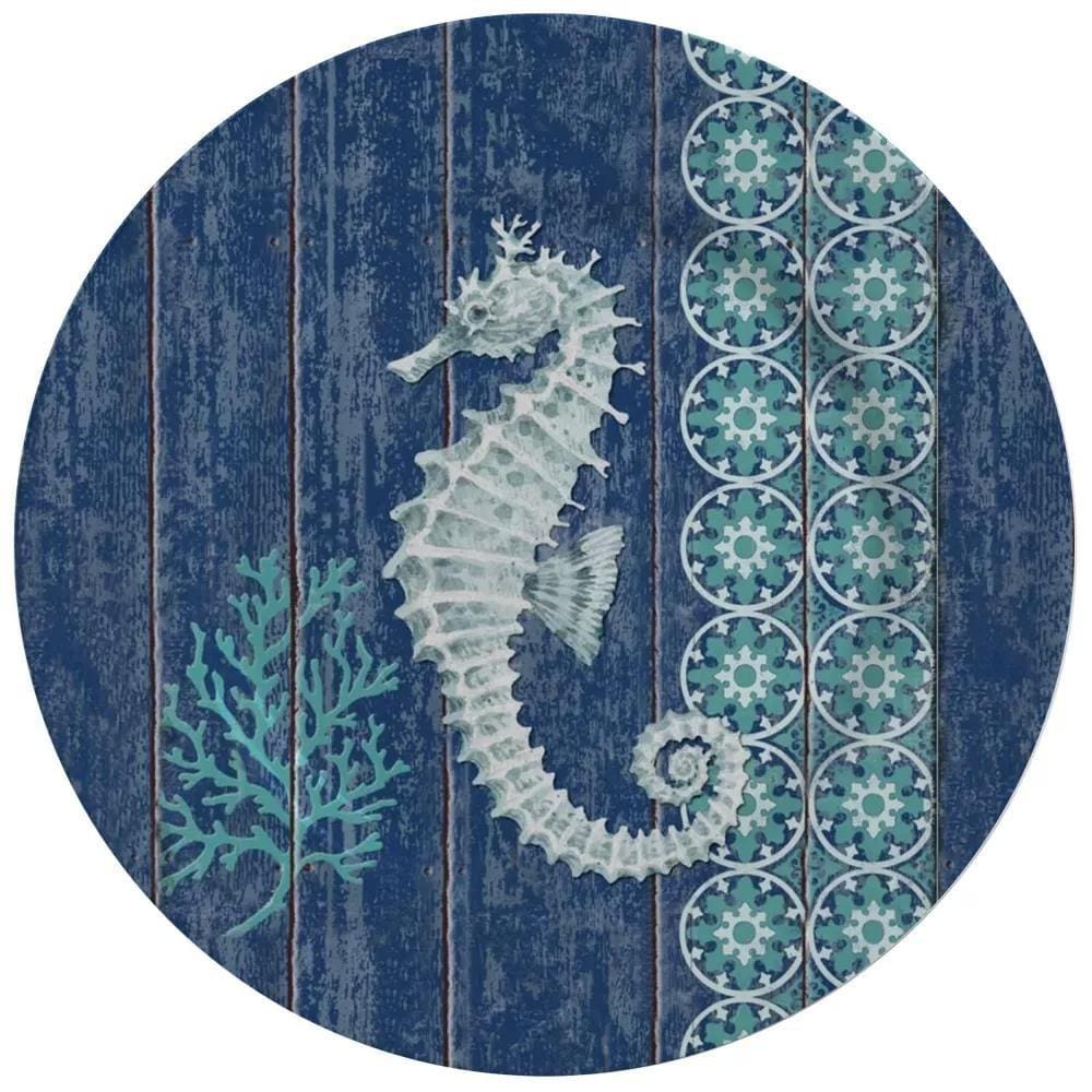 Conjunto de 6 Pratos Rasos - Acqua Fish