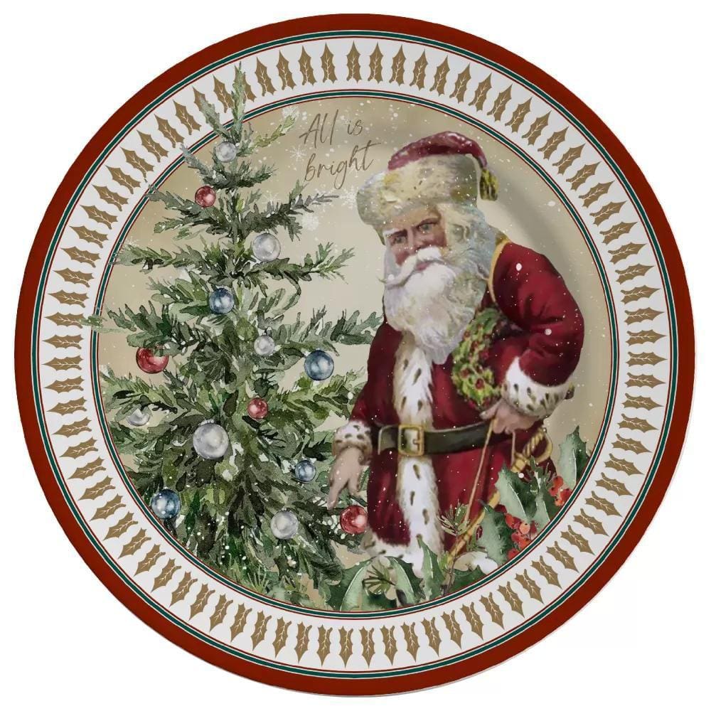 Conjunto de 6 Pratos Rasos - Cenas