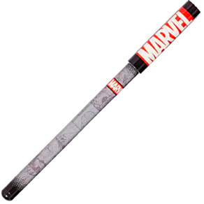Caneta Esferográfica tinta azul 1.0mm Marvel cinza Molin
