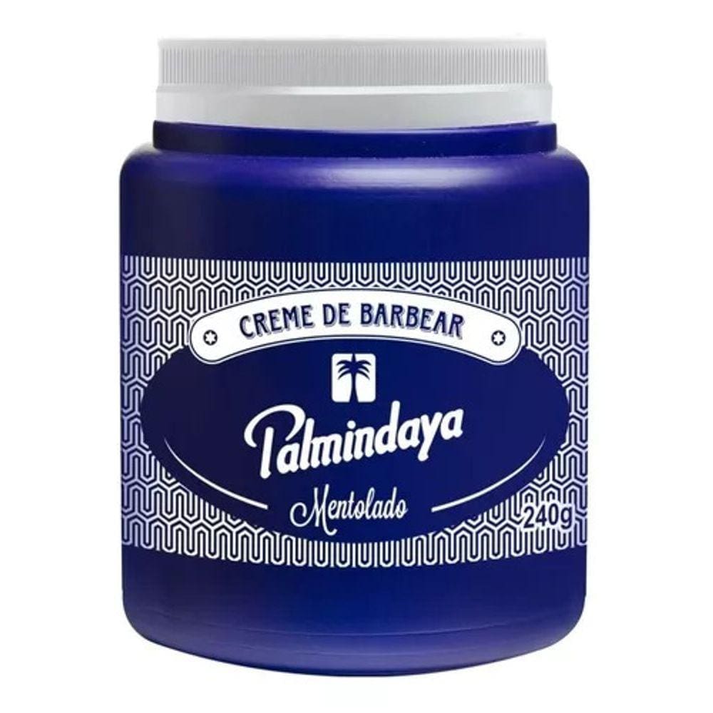 Creme de Barbear Palmindaya Mentolado Hidratante 240g