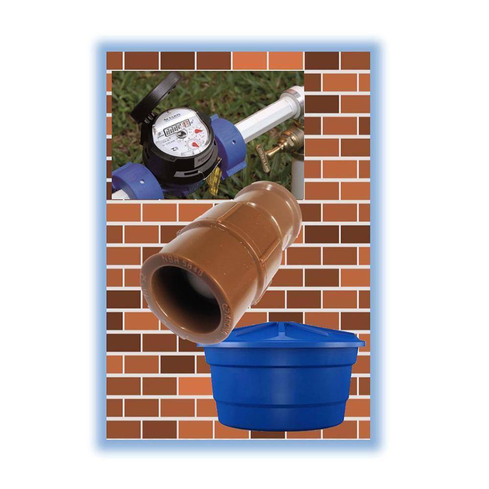 Valvula De Retenção 3/4 Dn25Mm Kit Rosca Cola Universal Top