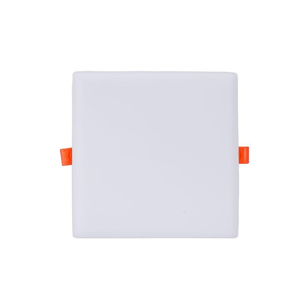 Painel De Led Blumenau Frameless Quadrado Sobrepor/Embutir 17W Bivolt 4100K Luz Neutra