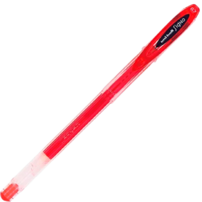 Caneta Gel Uni-ball Signo Neo ponta fina 0.7mm Cor Vermelha
