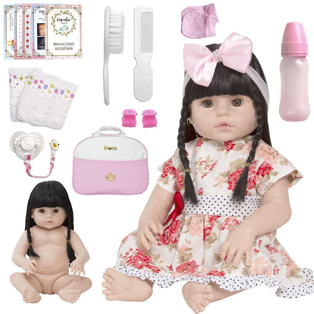 bebe reborn nome isabella - BEBÊ REBORN BONECAS REALISTAS BARATA-A