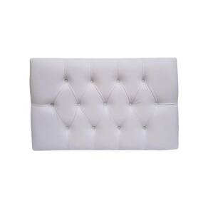 Cabeceira EBox Paris Solteiro 90cm Painel Em Material Sintético Branco