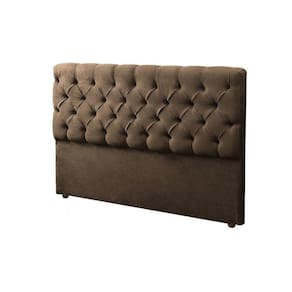 Cabeceira EBox Paris King 1,95m Em Suede Marrom