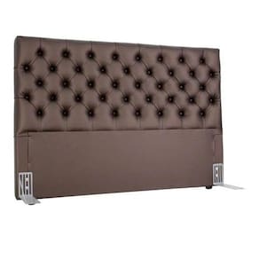 Cabeceira EBox Paris Queen 1,60m Em Corino Marrom