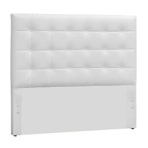 Cabeceira EBox Clean Casal 1,40m Em Material Sintético Branco